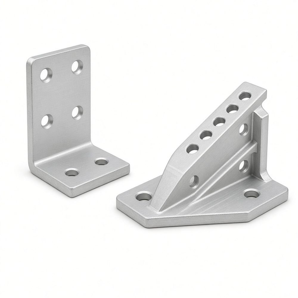 Representative polar bear style solar mounting brackets